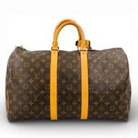 LOUIS VUITTON モノグラム キーポル 50 M41426 ハンドバッグ フランス製