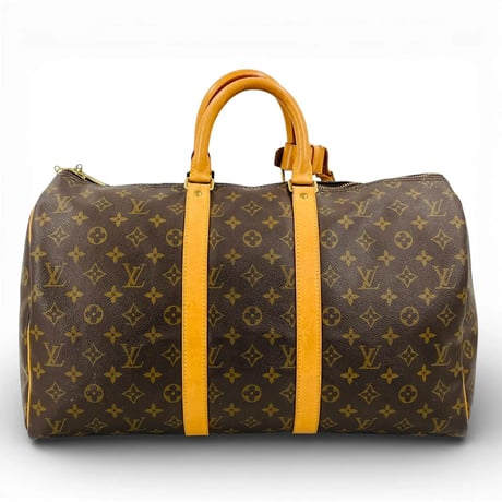 LOUIS VUITTON モノグラム キーポル 50 M41426 ハンドバッグ フランス製