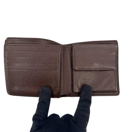 LOUIS VUITTON ダミエ エベヌ マルコ 二つ折り財布 N61675