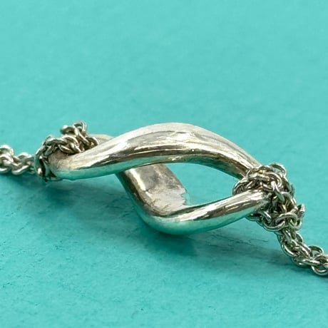 TIFFANY ネックレス インフィニティ ダブル SV925
