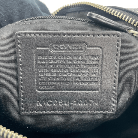 COACH　ハンドバッグ　ブラック