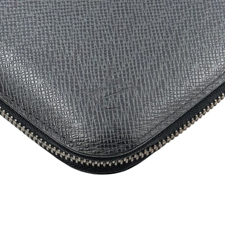 LOUIS VUITTON オーガナイザー アトールタイガレザー ノワール ラウンドジップクラッチウォレット M30652