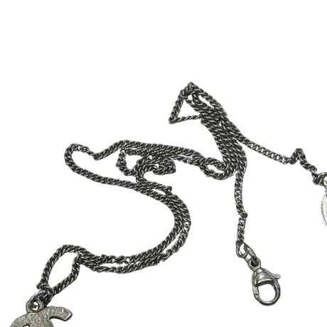 CHANEL ココマーク ラインストーン ネックレス