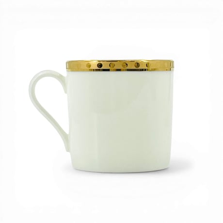 TIFFANY マグカップ ホワイト 磁器 2個セット