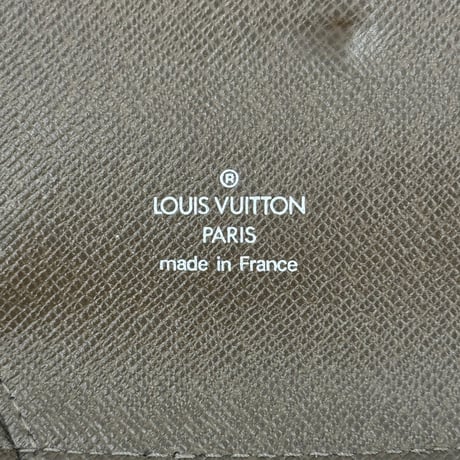 LOUIS VUITTON オーガナイザー アトールタイガレザー ブラウン ラウンドジップクラッチウォレット M30658