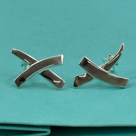 TIFFANY イヤリング パロマ ピカソ クロスキス SV925