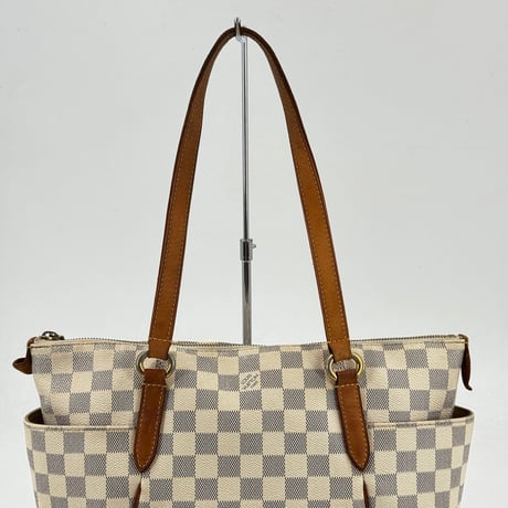 LOUIS VUITTON トータリーPM ダミエ・アズール ホワイト トートバッグ N51261