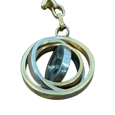 GUCCI　キーホルダー　ヴィンテージ　ゴールド　メッキ