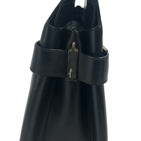 Ferragamo ガンチーニ ハンドバッグ レザー