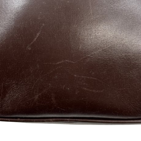 GUCCI レザー マルーン ヴィンテージ ショルダーバッグ