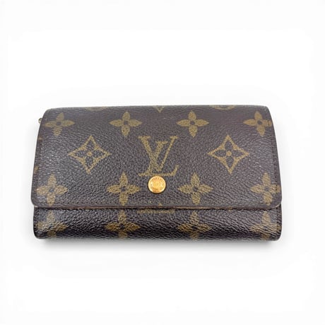 LOUIS VUITTON モノグラム ヴィンテージ トレザー ウォレット M61730