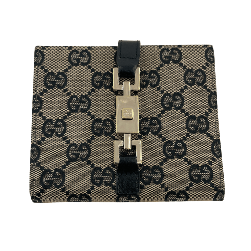 Gucci ブラック 三つ折り財布 GUCCI ブラック三つ折り財布