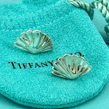 TIFFANY 貝殻 ピアス SV925