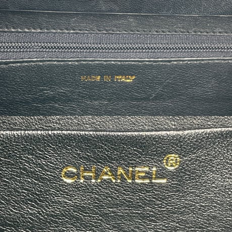 CHANEL　マトラッセ　ハンドバッグ　ラムスキン