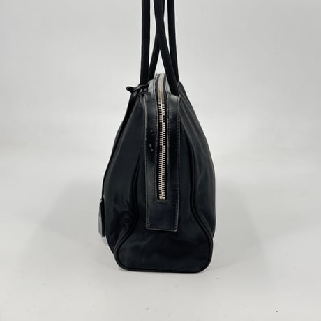 PRADA ミラノ テスート ナイロン ブラック ハンドバッグ