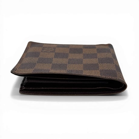 LOUIS VUITTON ダミエ エベヌ マルコ 二つ折り財布 N61675