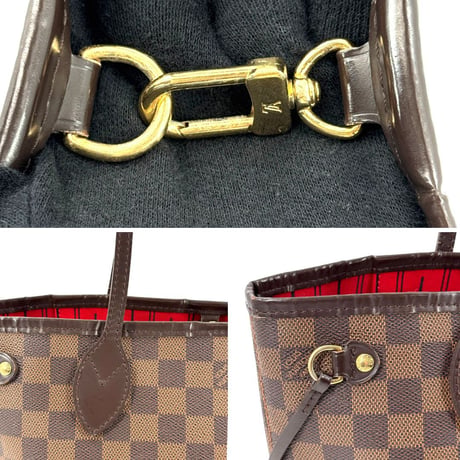 LOUIS VUITTON ダミエ・エベヌ ネヴァーフルPM トートバッグ M51109