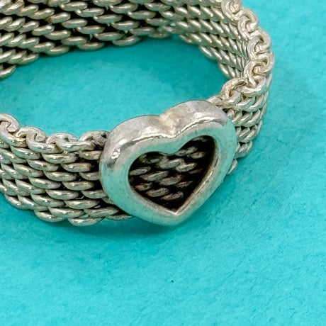 TIFFANY サマセット ハート リング SV925