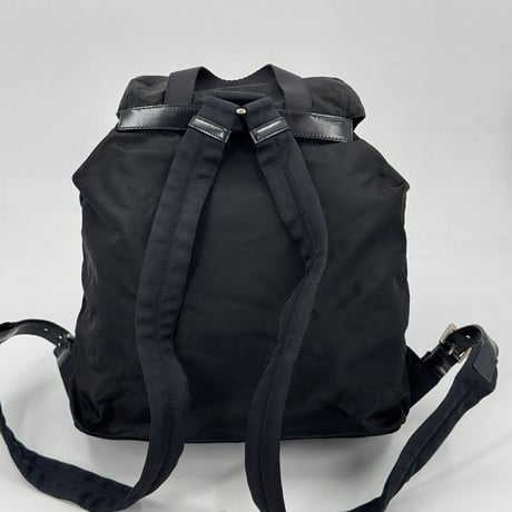 PRADA テスートナイロン リュック ブラック 三角ロゴ VELA B4650 保証カード付き