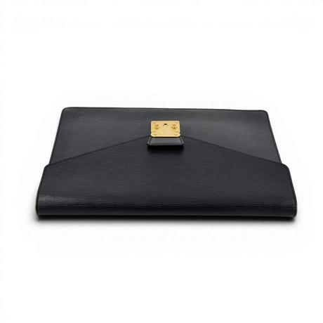 LOUIS VUITTON ポルトドキュマン セナトゥール エピ レザー ブラック ブリーフケース M54452