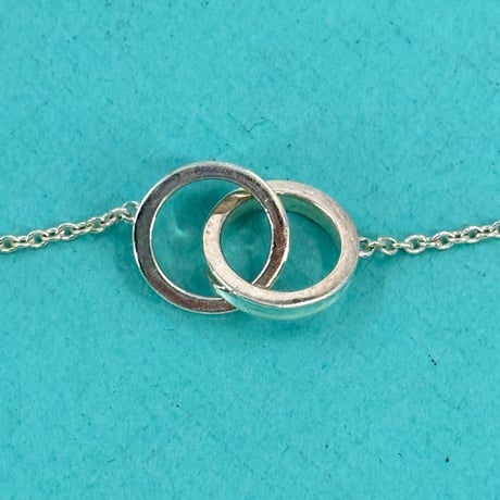 TIFFANY 1837 2連リング ブレスレット SV925