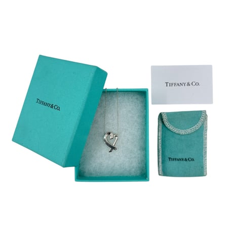 TIFFANY ネックレス パロマ ピカソ ラビングハート SV925