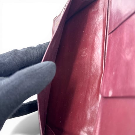 Cartier ボルドー 二つ折り 長財布