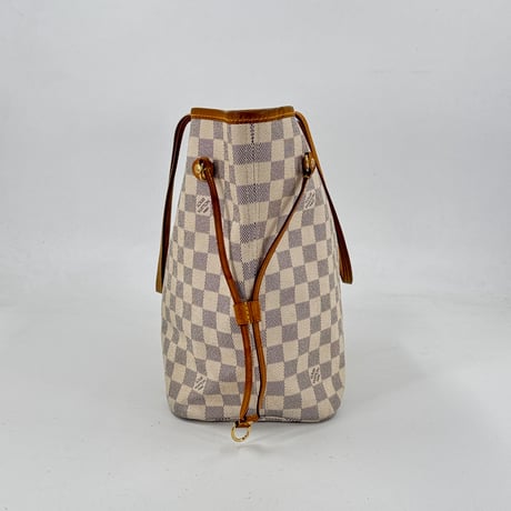 LOUIS VUITTON ネヴァーフルMM ダミエ・アズール ホワイト ショルダーバッグ N51107