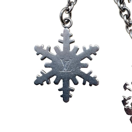 LOUIS VUITTON シルバー メッキ バッグ チャーム キーリング
