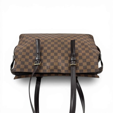 LOUIS VUITTON ダミエ・エベヌ チェルシー N51119 ショルダーバッグ
