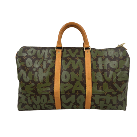 LOUIS VUITTON　ハンドバッグ　キーポル50　モノグラム　グラフィティ