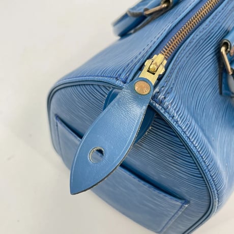 LOUIS VUITTON エピ ブルー スピーディ 25 M43015 レディース ハンドバッグ
