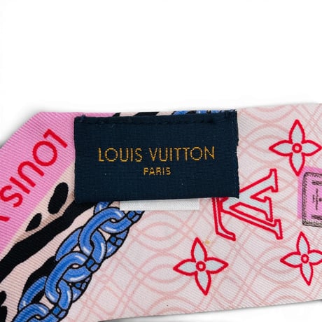 LOUIS VUITTON バンドーBB バブルグラム ブラシ スカーフ ピンク
