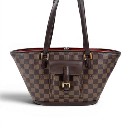 LOUIS VUITTON ダミエ・エベヌ マノスクPM N51121 ショルダーバッグ