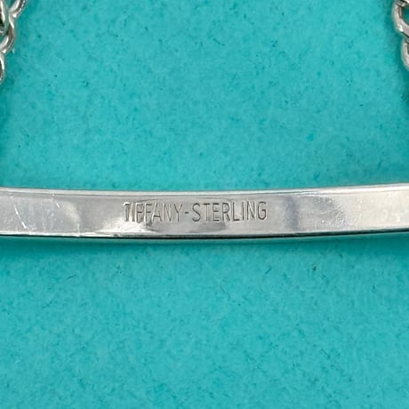 TIFFANY バー チェーン ブレスレット SV925