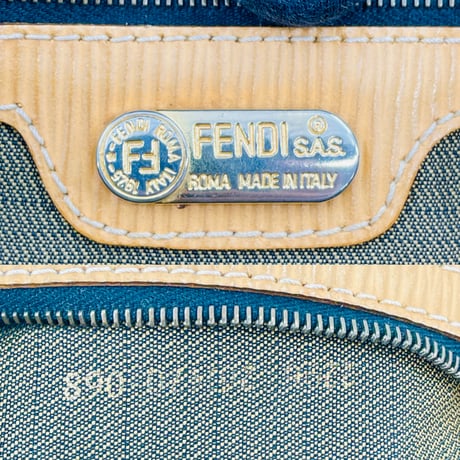 FENDI ズッカ ミニボストンバッグ