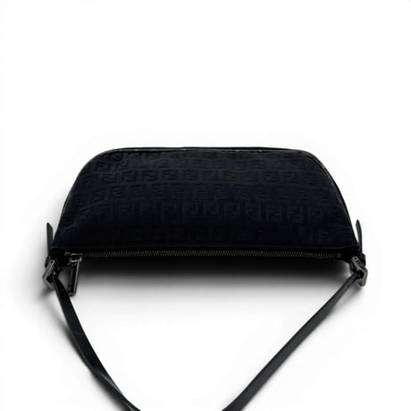 FENDI ズッキーノ キャンバス ブラック ハンドバッグ
