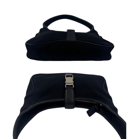 Ferragamo　ナイロン×レザーバッグ