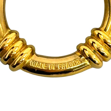 HERMES ゴールド メッキ ブーエ スカーフ リング