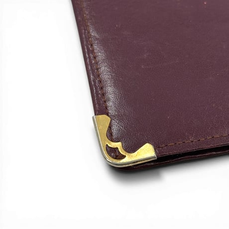 Cartier ボルドー 二つ折り 長財布