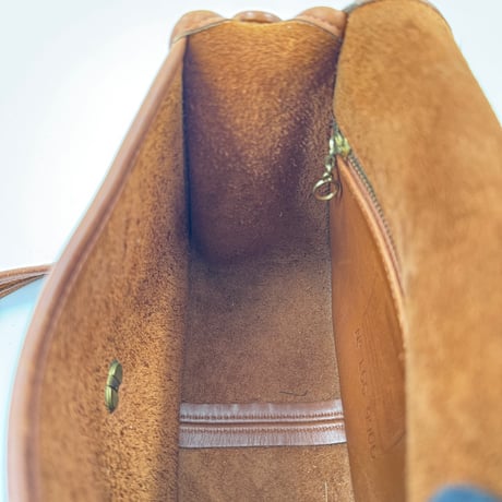 COACH オールドコーチ キャラメル ハンドクラフト レザー ショルダーバッグ