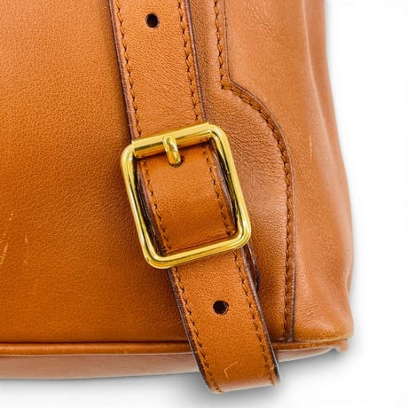 GUCCI ブラウン レザー バンブー レディース バックパック