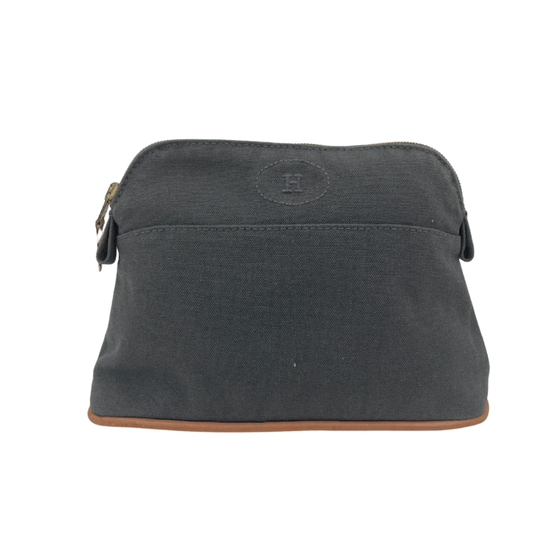 HERMES ポーチ グレー PM