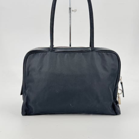 PRADA ミラノ テスート ナイロン ブラック ハンドバッグ