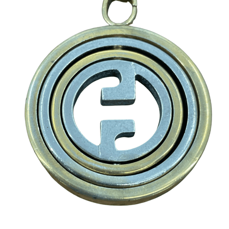 GUCCI　キーホルダー　ヴィンテージ　ゴールド　メッキ