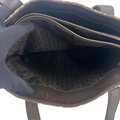 CELINE　トートバッグ　マカダム　ブラウン