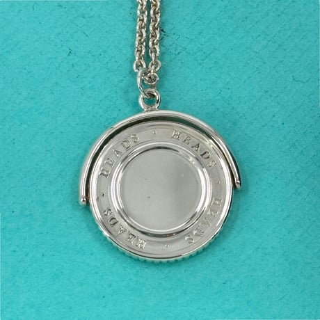 TIFFANY コイン ネックレス SV925