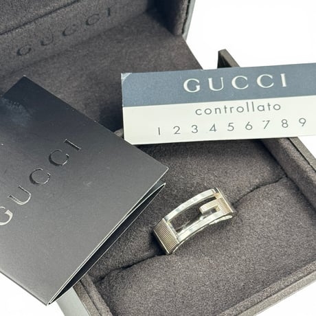 GUCCI ブランド G リング SV925
