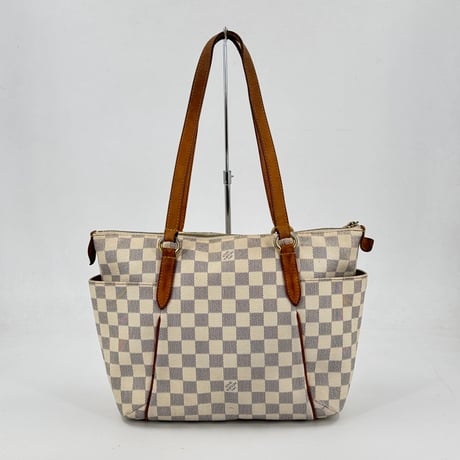 LOUIS VUITTON トータリーPM ダミエ・アズール ホワイト トートバッグ N51261