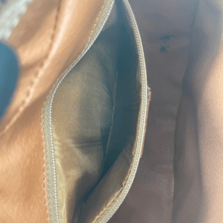 CELINE　ショルダーバッグ　マカダム柄